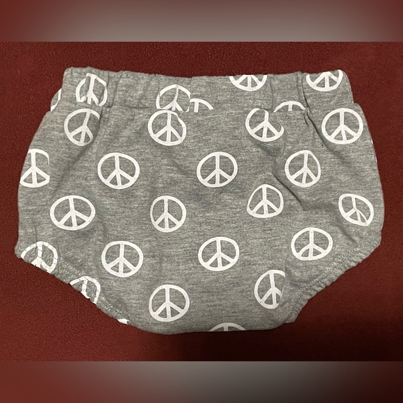 Peace Signs Diaper Cover - Picture 2 of 3